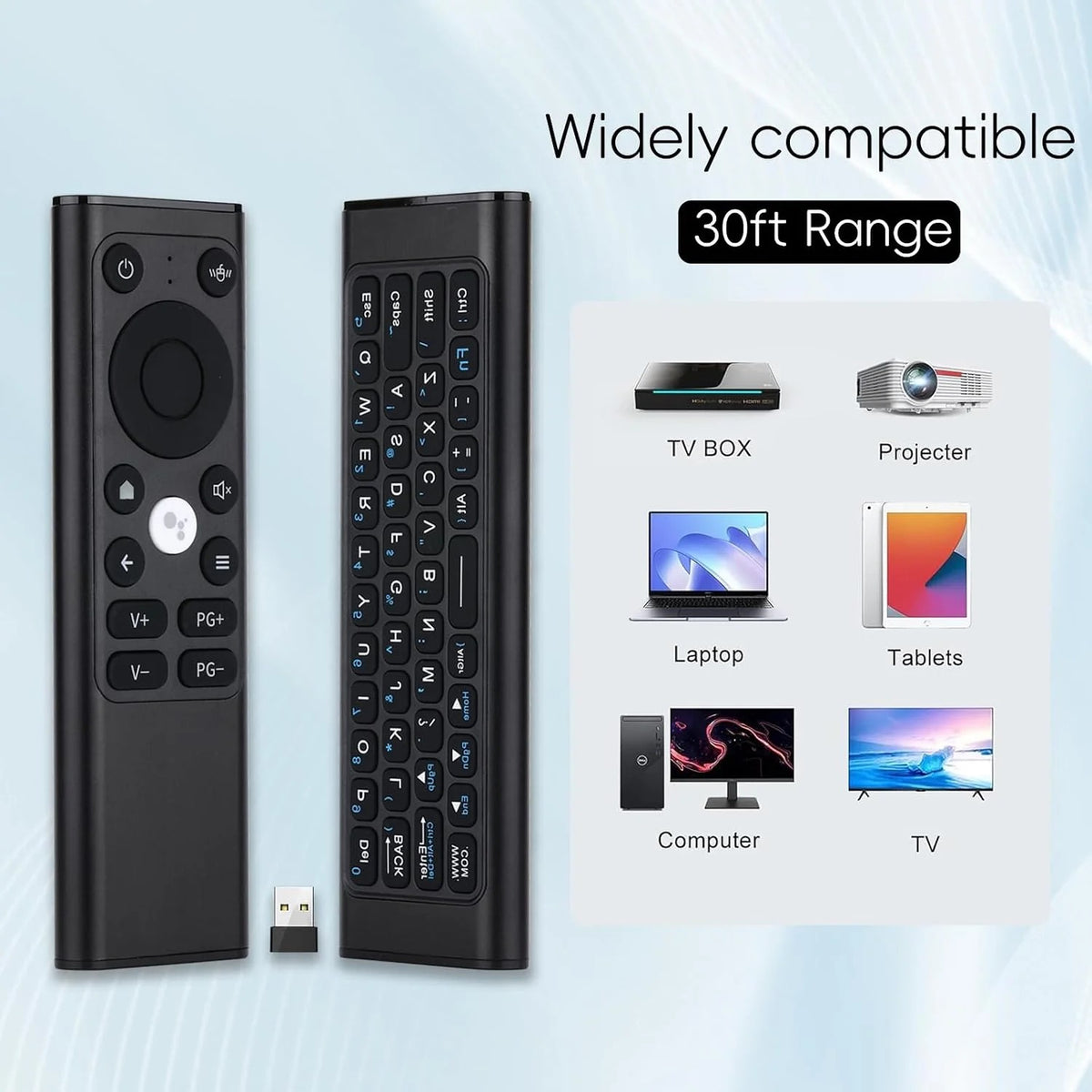 Smart Voice Keyboard Remote