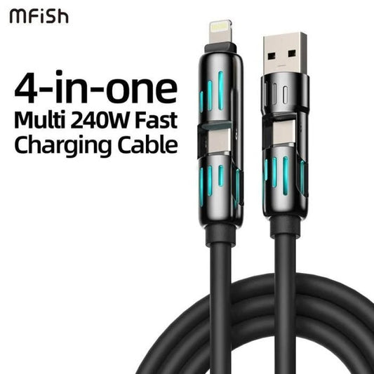 4-in-1 Multi USB Charging Cable