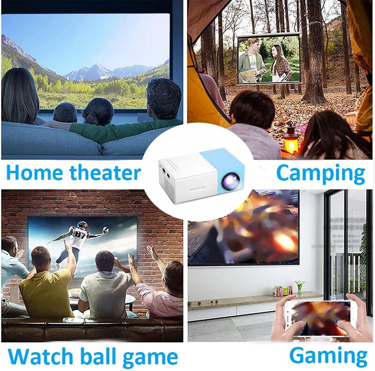 Portable Mini LED Projector