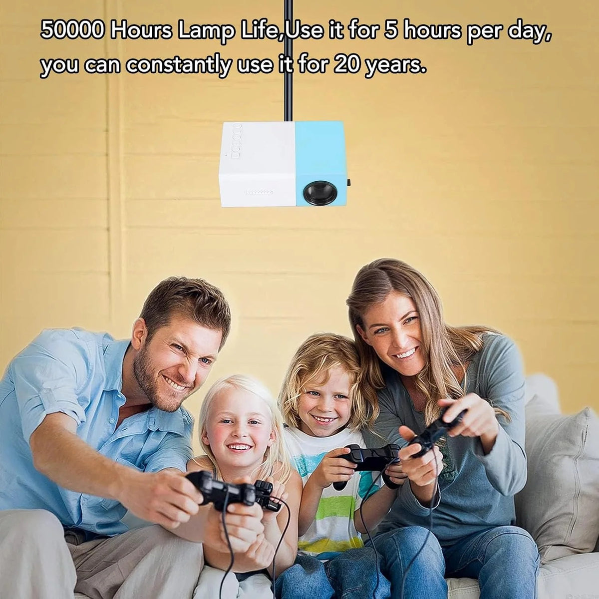 Portable Mini LED Projector