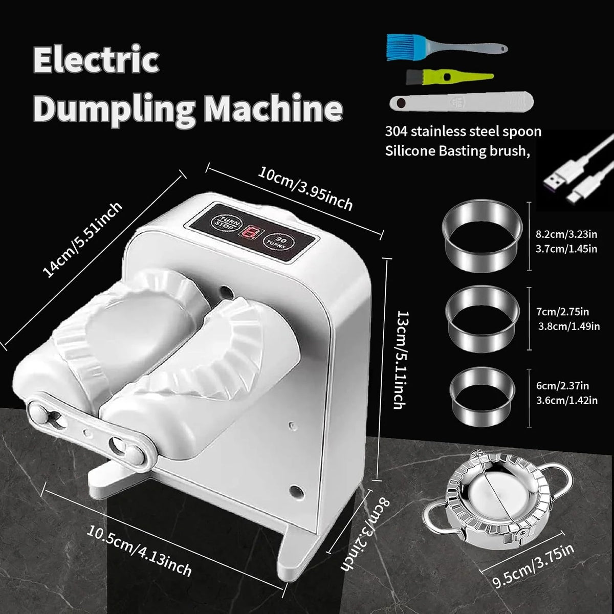 Electric Dumpling Maker Machine